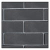 Offset Black Brick Sample | BSBBO